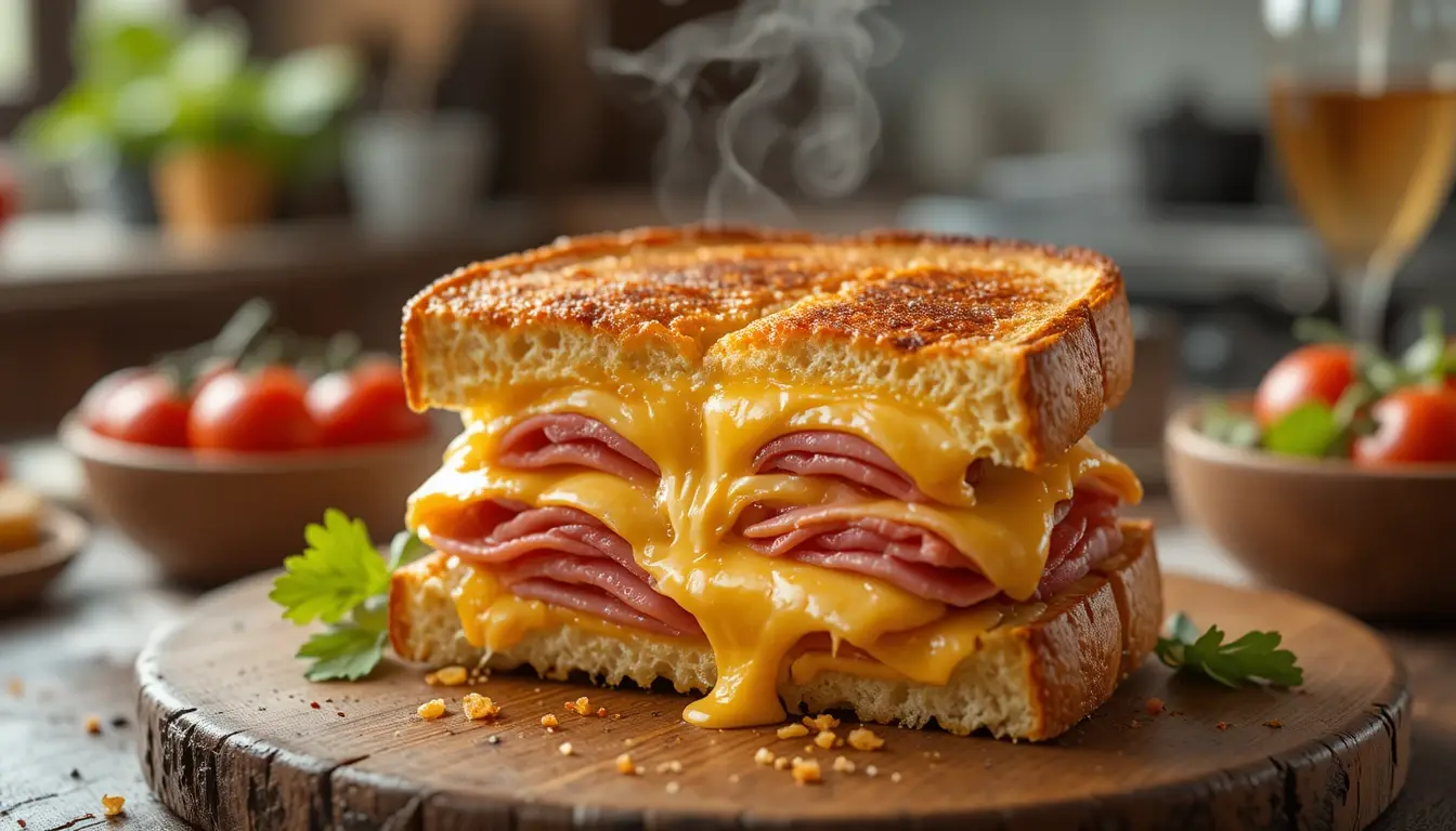 croque monsieur au air fryer ninja