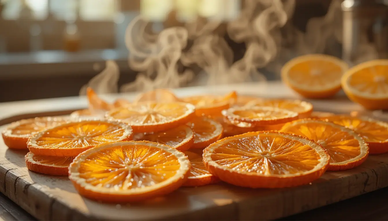 orange déshydratée air fryer ninja