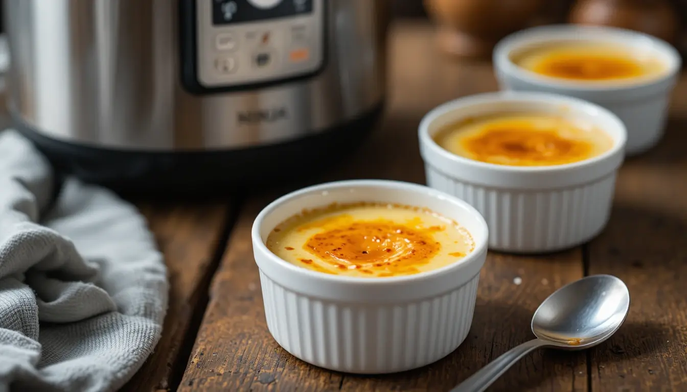 crème aux œufs air fryer ninja