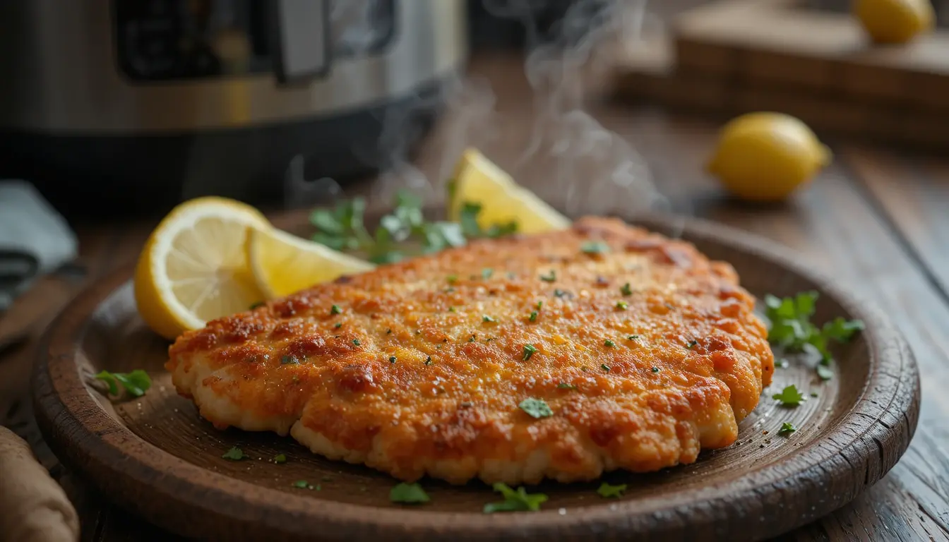 escalope de poulet air fryer ninja