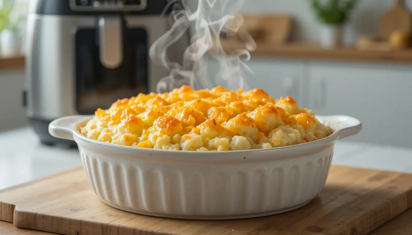 gratin chou fleur air fryer ninja