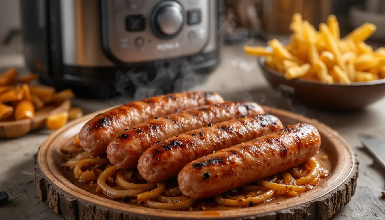 saucisse air fryer ninja