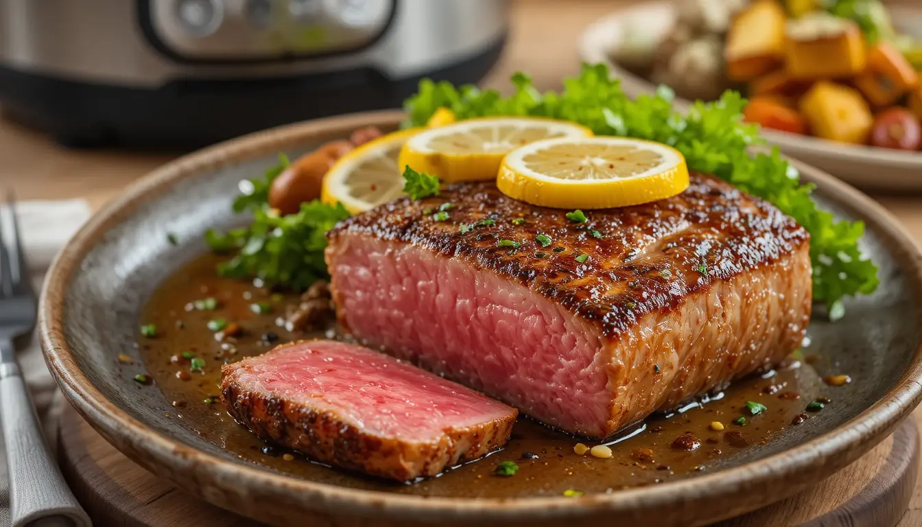 steak de thon air fryer ninja